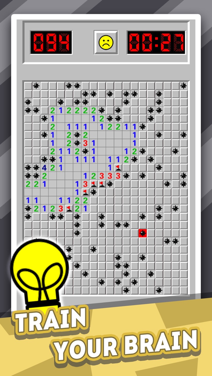 Minesweeper Puzzle Retro