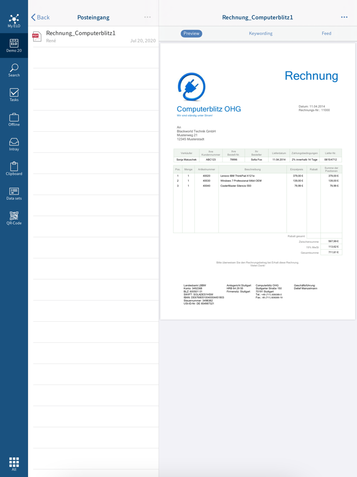 ELO 20 for Mobile Devices
