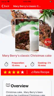 cake christmas recipes iphone screenshot 3