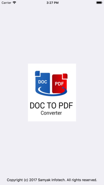 Doc To PDF Converter