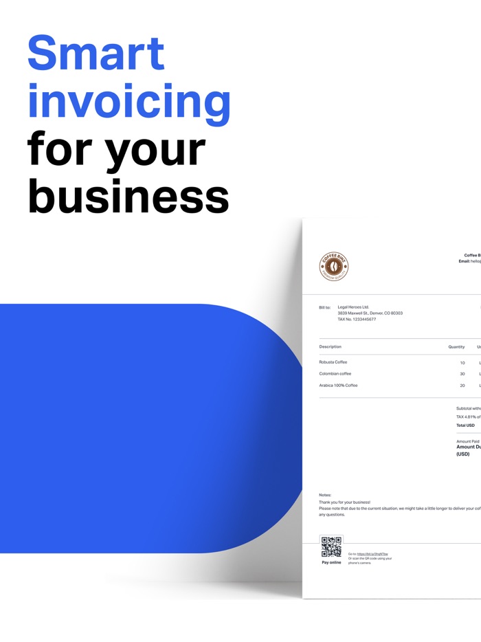SumUp Invoices