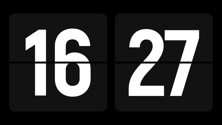 Clock - Digital Flip clock screenshot-3