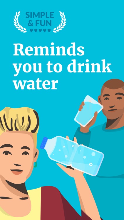 WaterUp drink water reminder