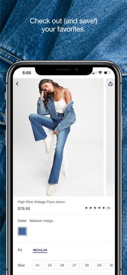 Gap app screenshot