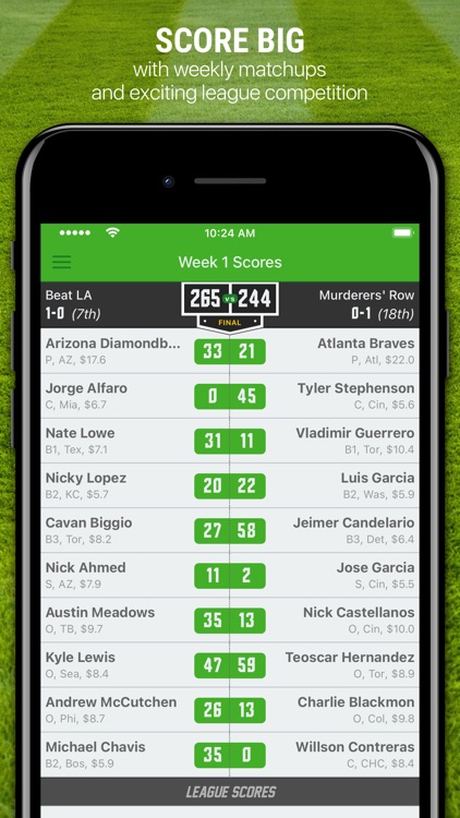 H2H Fantasy Baseball screenshot-6