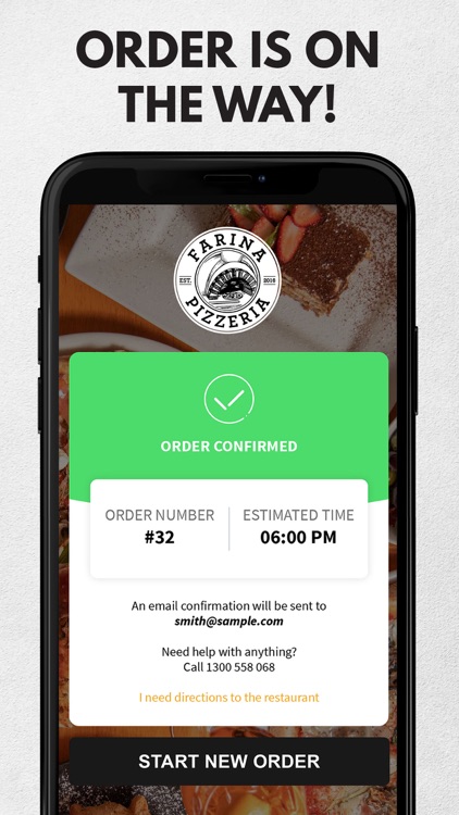 Farina Pizzeria App