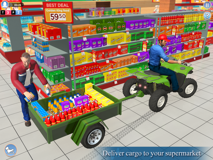 Supermarket Shopping Mall Game