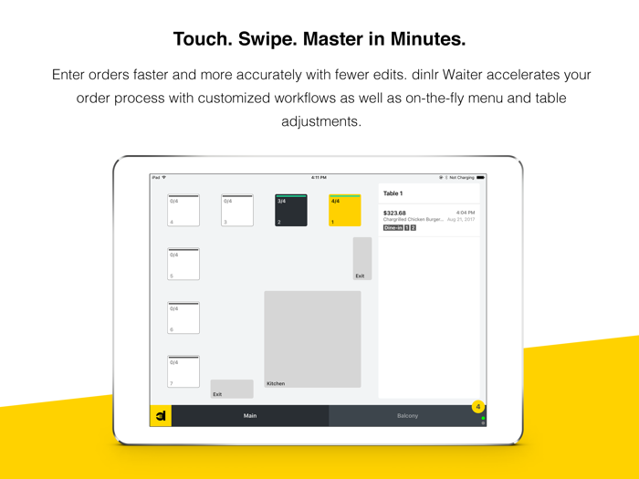 Dinlr Waiter Restaurant POS