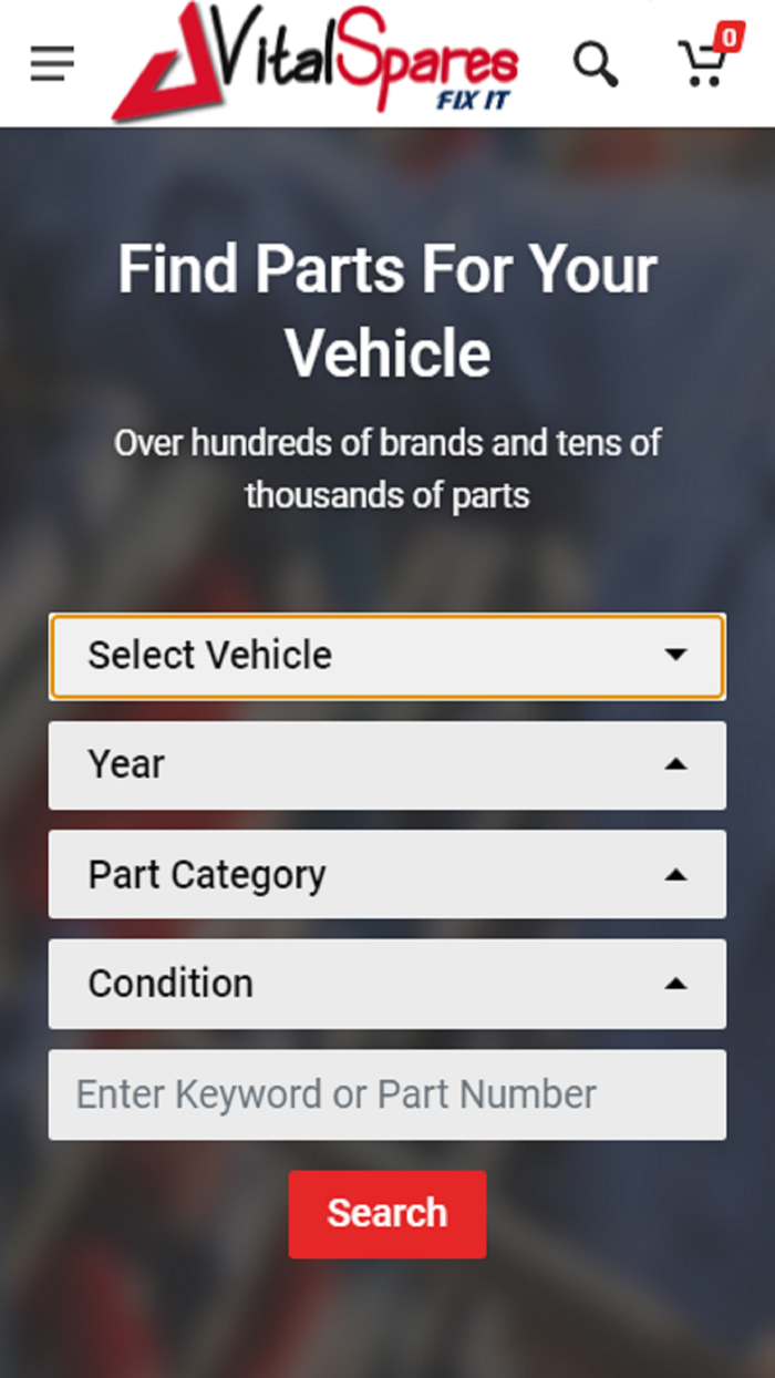 Vital Spares-Auto Parts Store