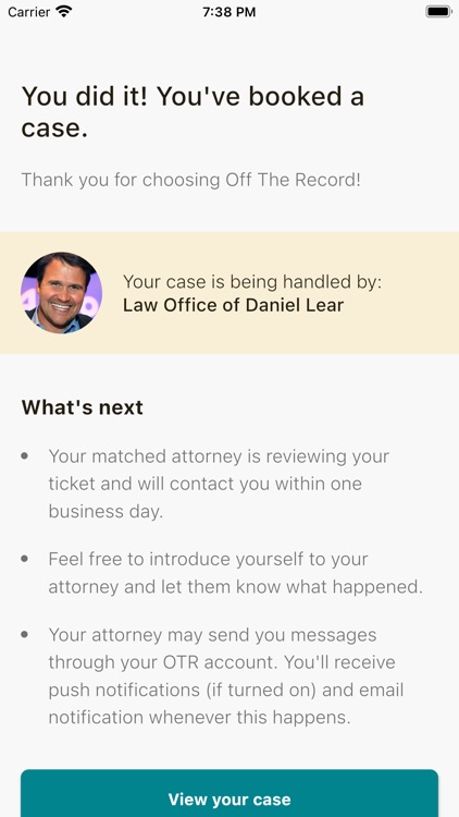 Off The Record: Ticket Lawyer screenshot-7