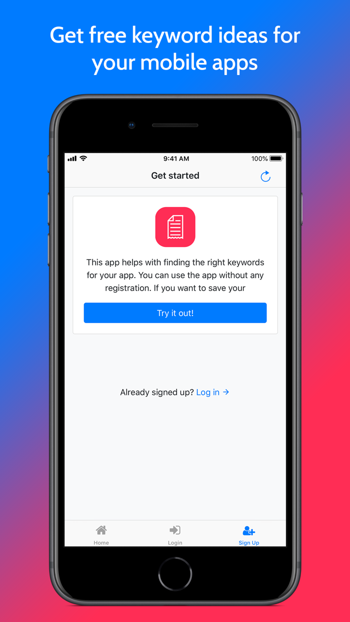 App Keyword Finder Tool