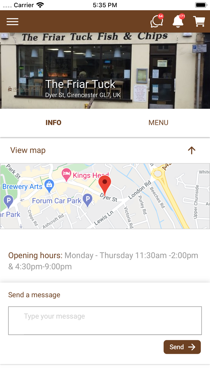 Friar Tuck Fish and Chips