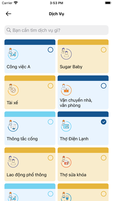 Thegioitho-App dành cho khách. screenshot 2