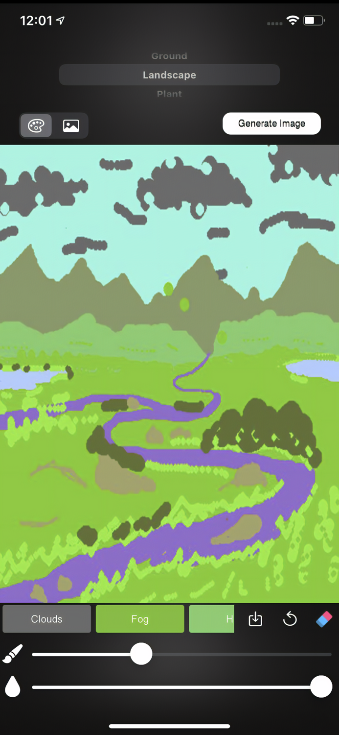 Drea AI Generated Landscapes