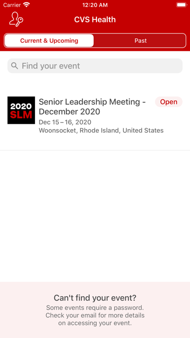 How to cancel & delete CVS Health Meetings from iphone & ipad 2