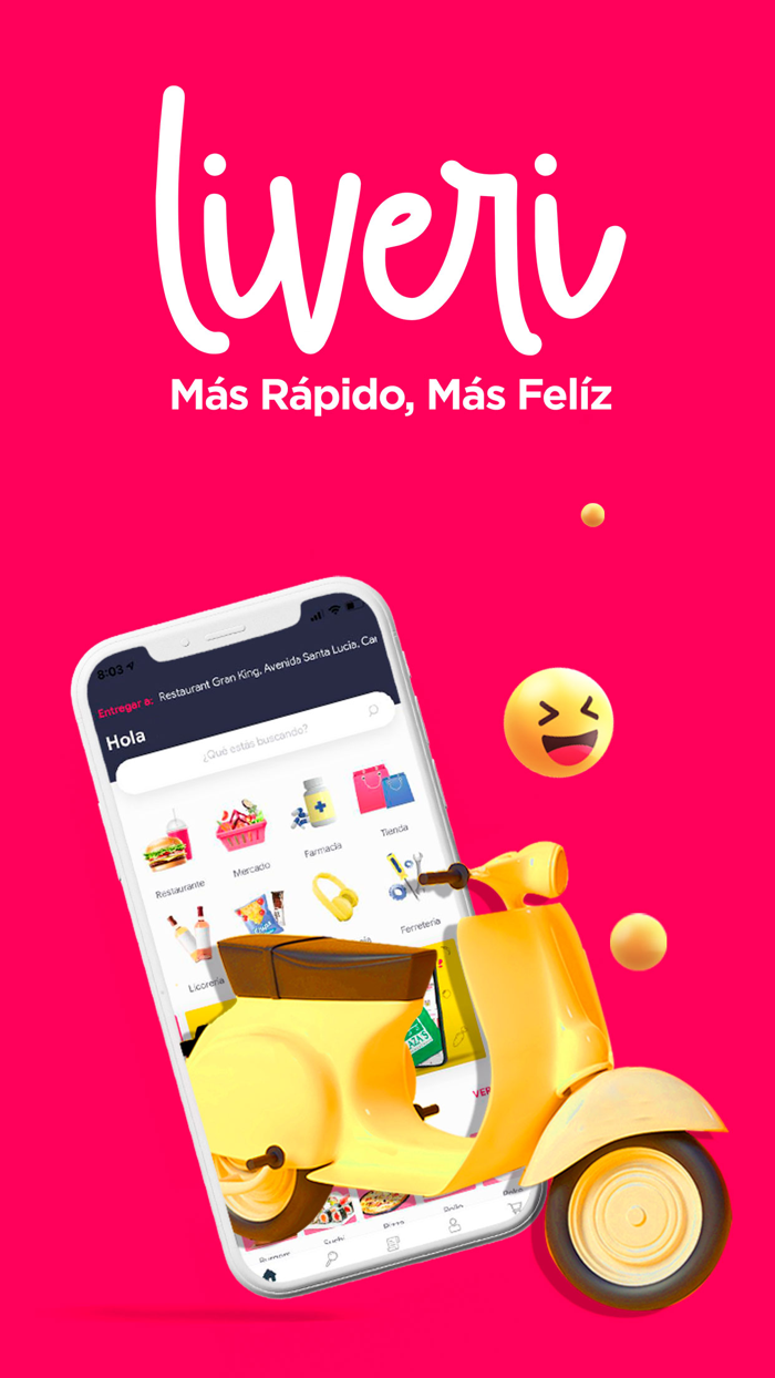 Liveri Delivery Comida y más