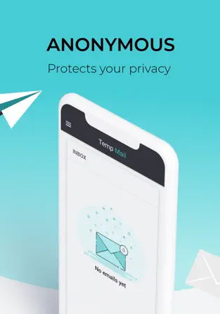 Screenshot 4 Temp Mail - Disposable Inbox iphone