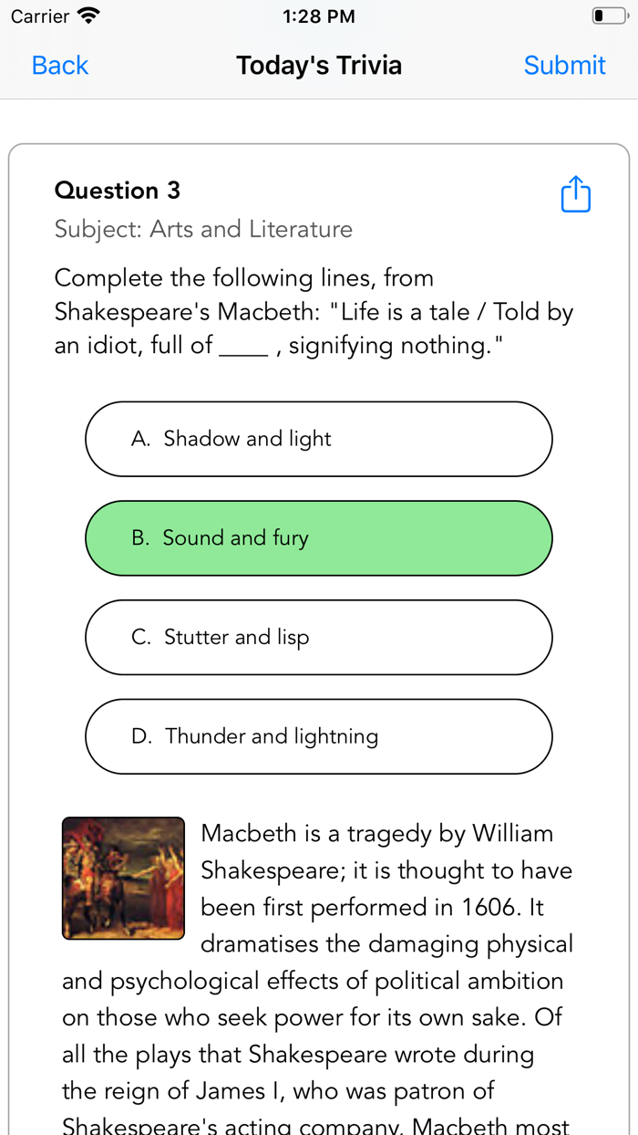 The Daily Trivia App