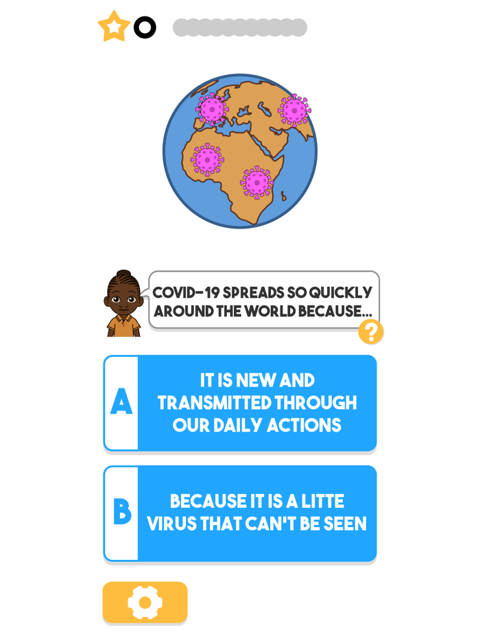 COVID Challenge - Game by MSF