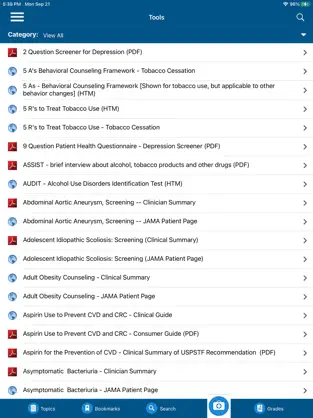 Screenshot 5 USPSTF Prevention TaskForce iphone