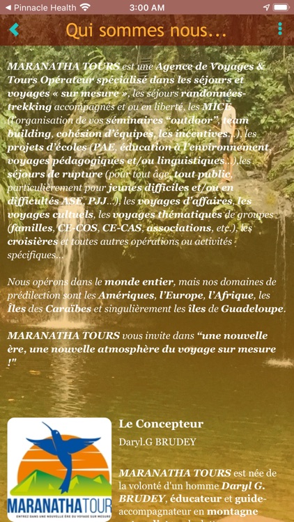 MARANATHA TOURS VOYAGES