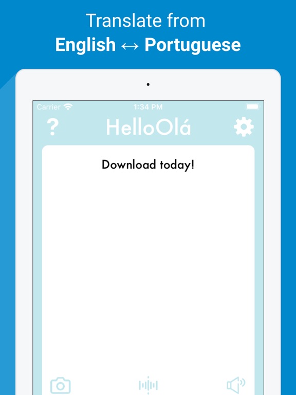 HelloOlá Portuguese translateのおすすめ画像1