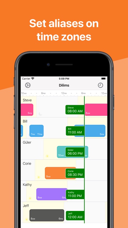 Dilims - Time zones app screenshot-3