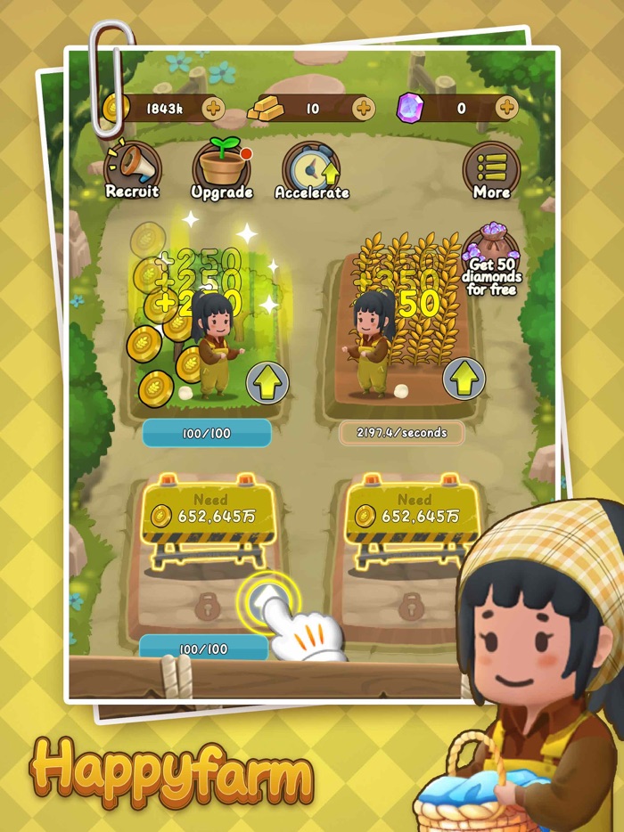 Happy Farm - Grow Vegetables