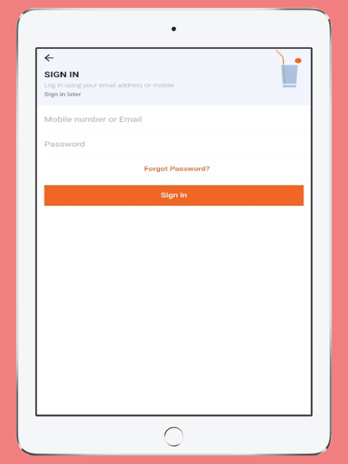 Prompteat  Food Delivery App