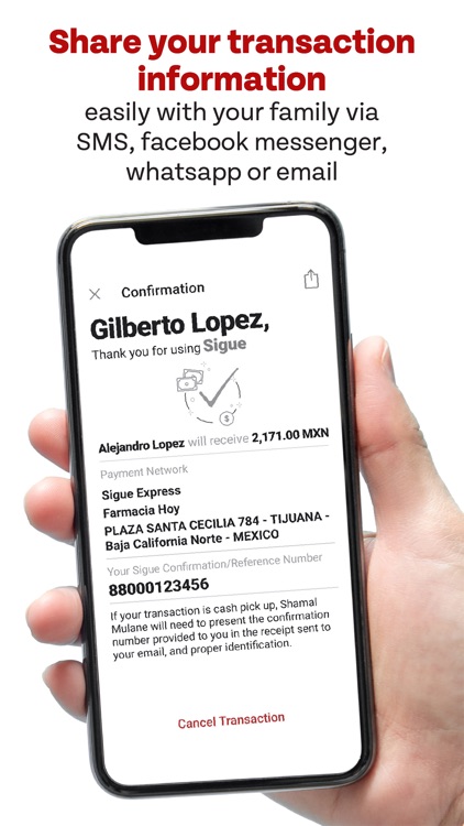 Sigue Money Transfer screenshot-7