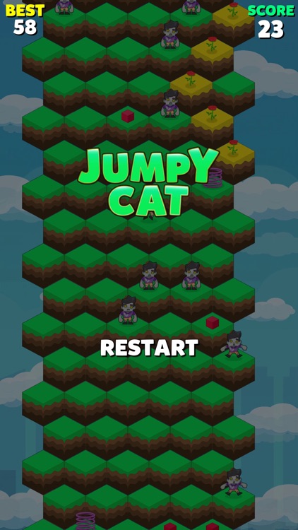 Jumpy Cat - Infinity Drop screenshot-4