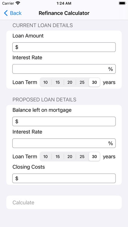Mortgage Calculators App screenshot-4