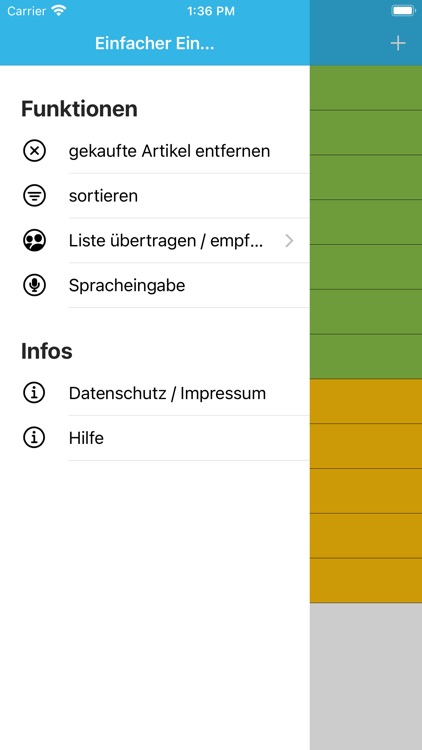 Einfacher Einkaufszettel screenshot-4