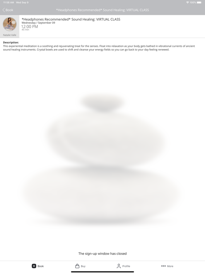 Unplug Meditation Booking