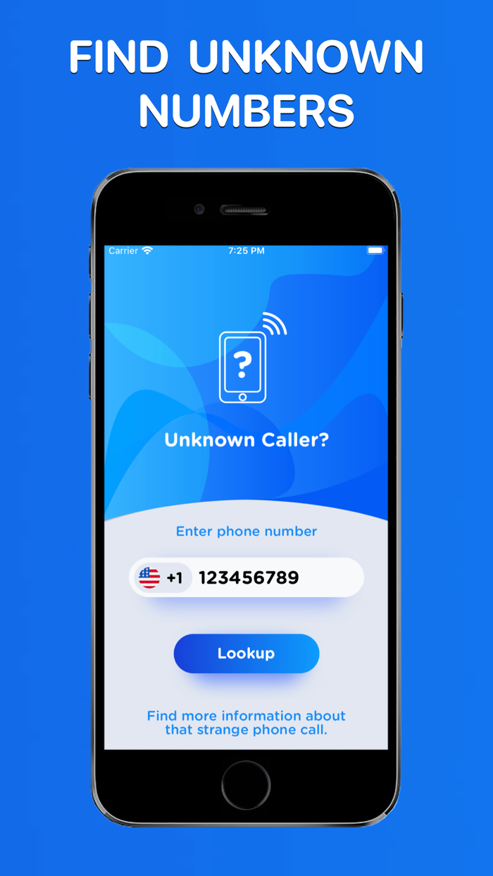 Number Finder - Reversе Lookup