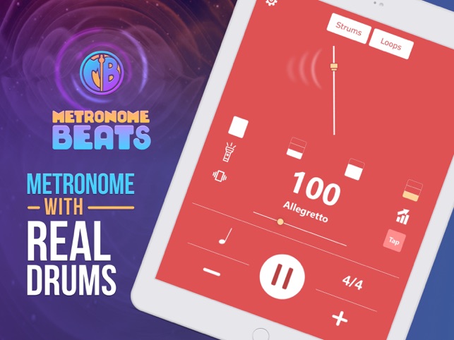 metronome beats per second