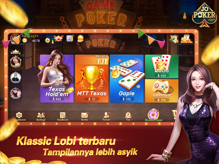 JOJO Texas Gaple QiuQiu Slots