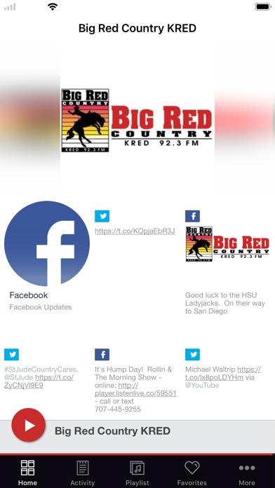 How to cancel & delete Big Red Country KRED from iphone & ipad 1