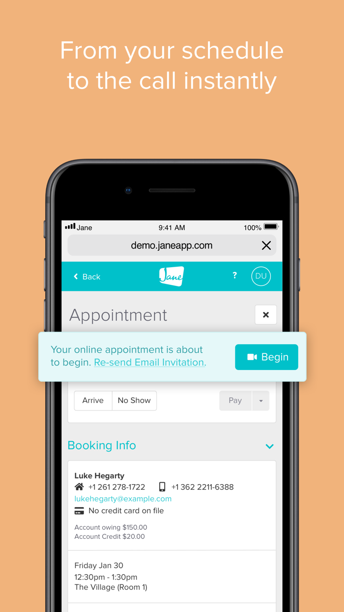 Jane Online Appointments