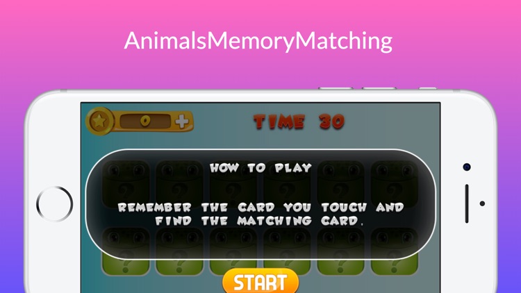 AnimalsMemoryMatching