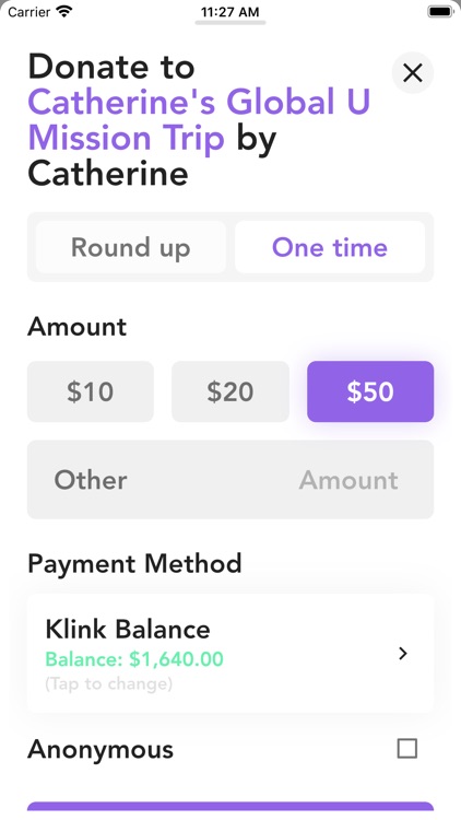 Klink Fundraising screenshot-4
