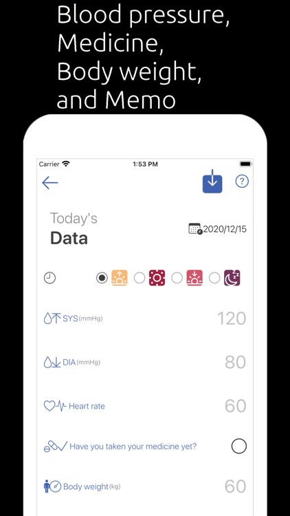 Quitter's Blood Pressure Memo screenshot-4