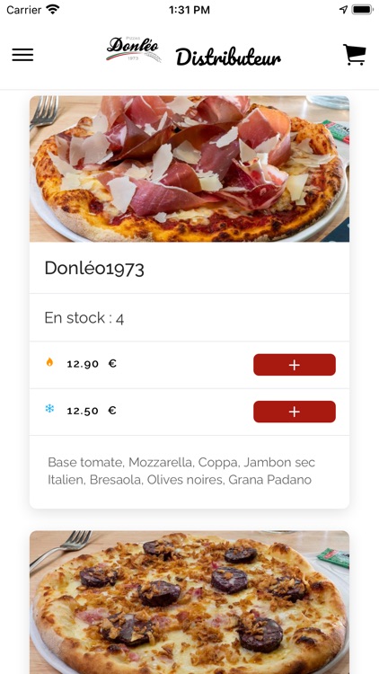 Pizzas Donleo 1973