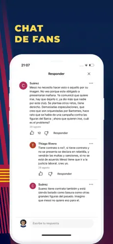 Captura de Pantalla 2 Barcelona Live: no oficial app iphone