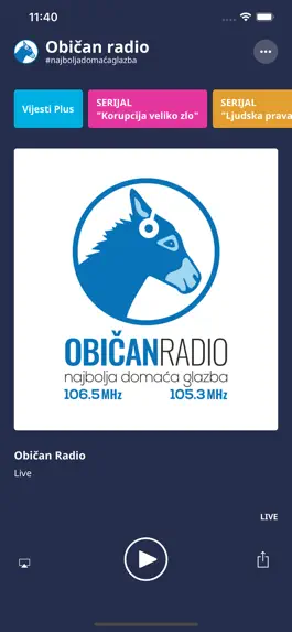 Game screenshot Običan Radio mod apk