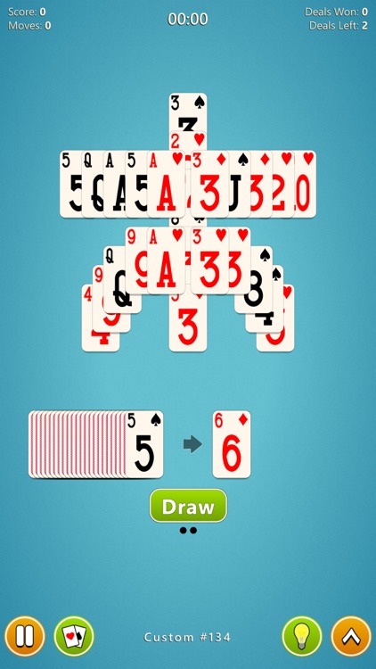 Pyramid Solitaire 4 in 1 Game screenshot-6