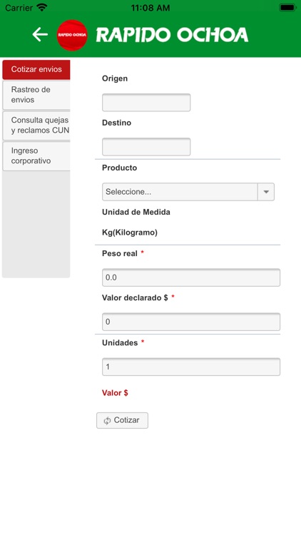 Rápido Ochoa S.A. screenshot-3