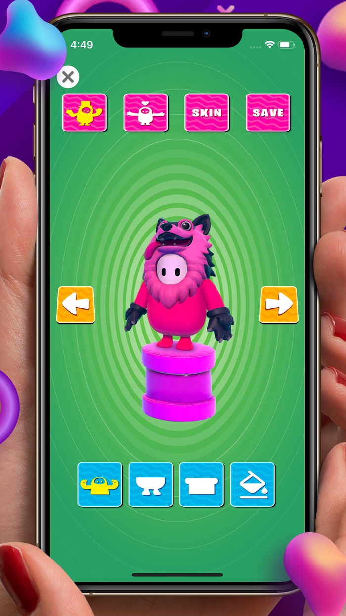 Customise Skin Kudos Knockout