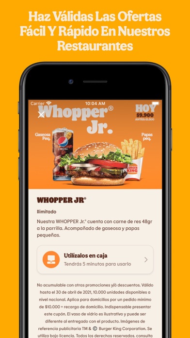 Burger King® Colombia screenshot 4