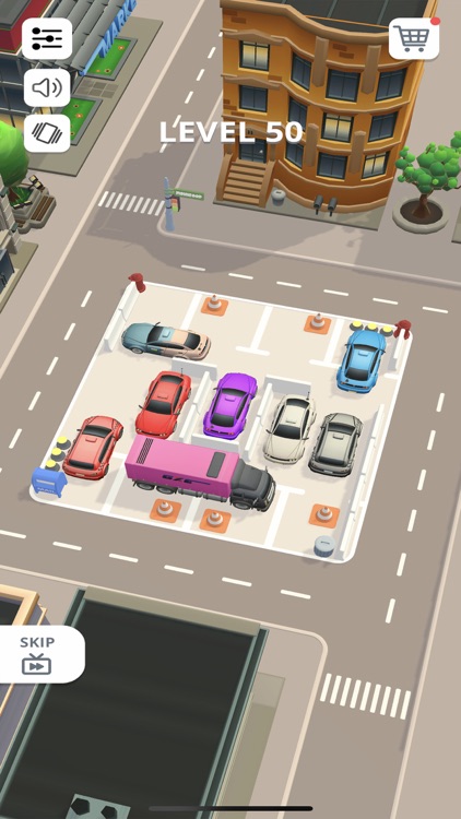 TRAFFIC PARKING CAR JAM 3D